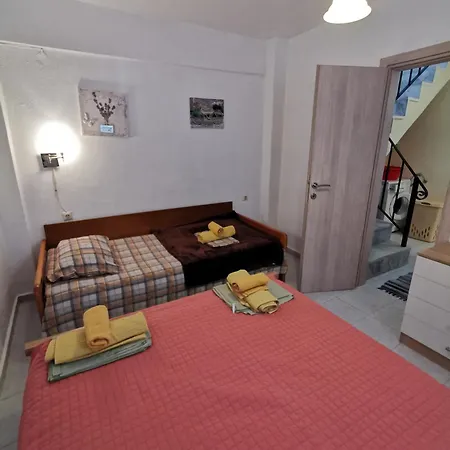 Apartment Orange_blue_аpartment N2 Near Sea Hanioti